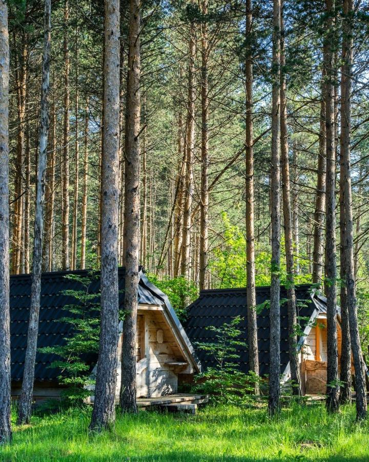 זבליאק Eco Camp Chalets Pod Gorom מראה חיצוני תמונה