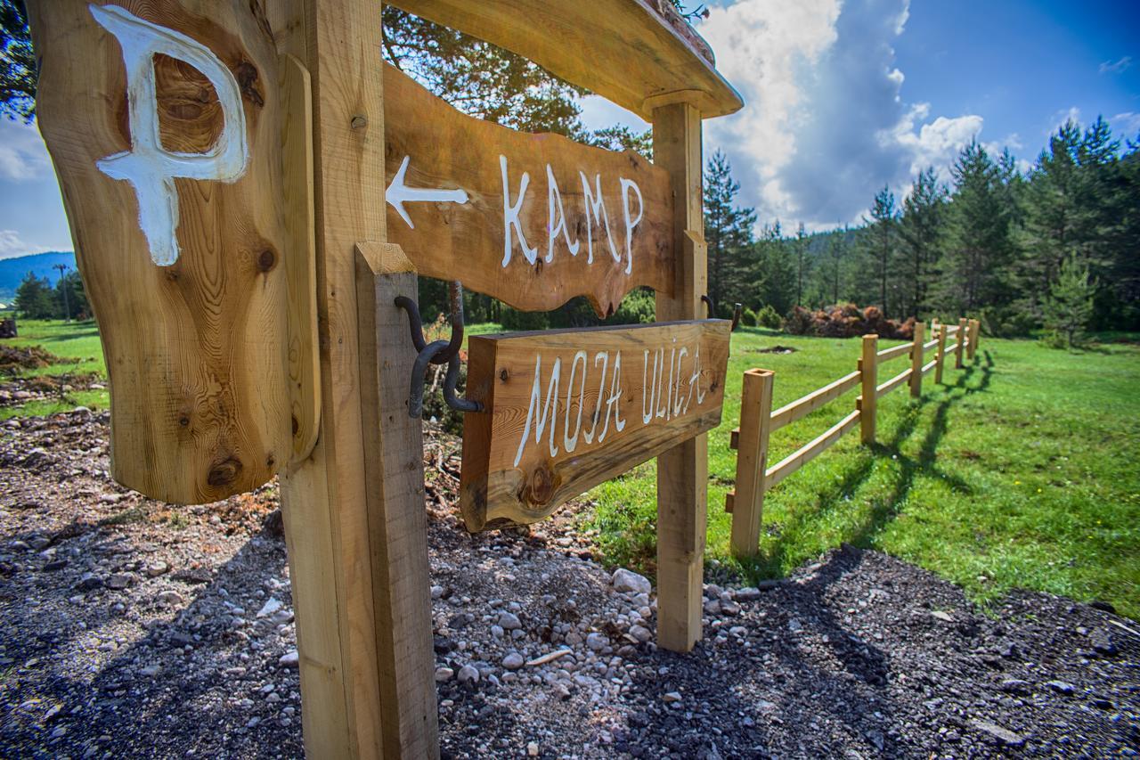 זבליאק Eco Camp Chalets Pod Gorom מראה חיצוני תמונה